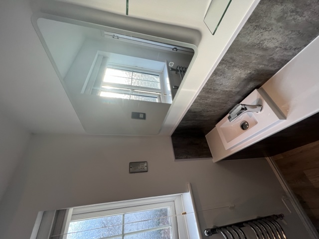 Ensuite counter top rectangular basin